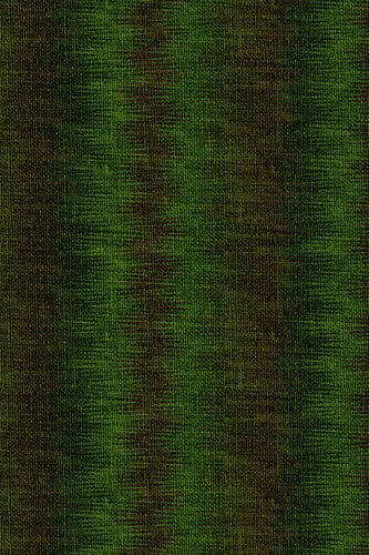 Nostalgie. Textiles rétro des années 70 dans des couleurs vertes et brunes