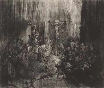 Die drei Kreuze, Rembrandt van Rijn