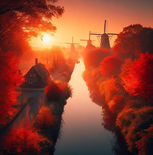 Automne - Apeldoorn - Gelderland - Automne - Couleurs - Chaleur