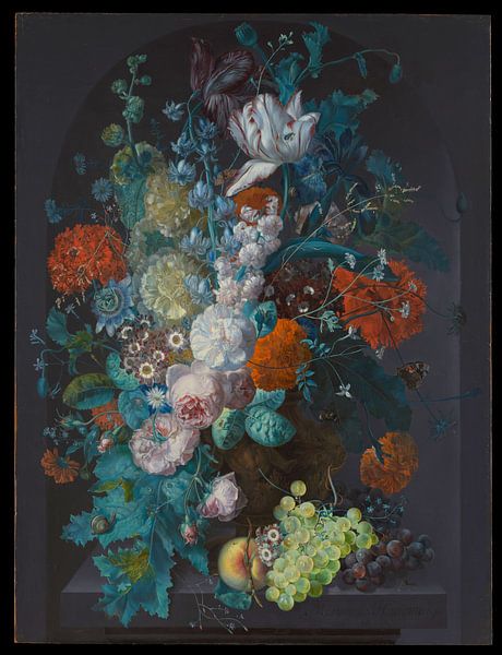 Eine Vase mit Blumen 1716 von Atelier Liesjes