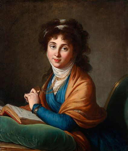 Portrait of Natalia Zakharovna Kolycheva, née Hitrovo,  Elisabeth Louise Vigée-Lebrun