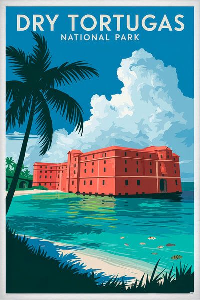 Dry Tortugas National Park by Poster Art Shop