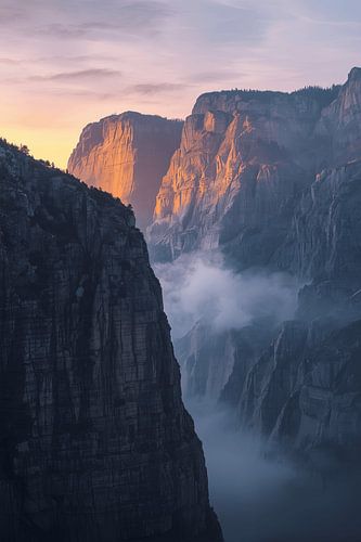 Valley of the morning light