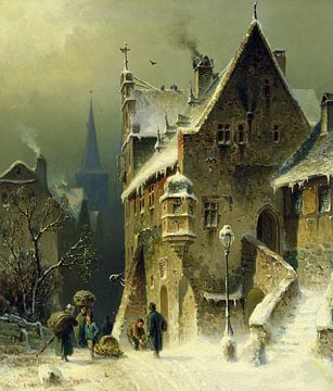 August Schlieker,Een kleine stad in de Rijn
