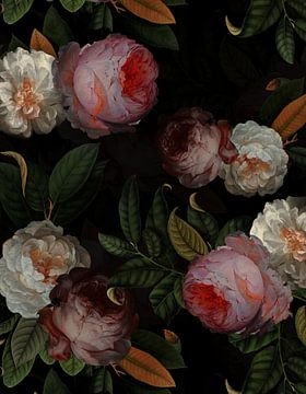 Jan Davidsz. de Heem Rosen van Floral Abstractions