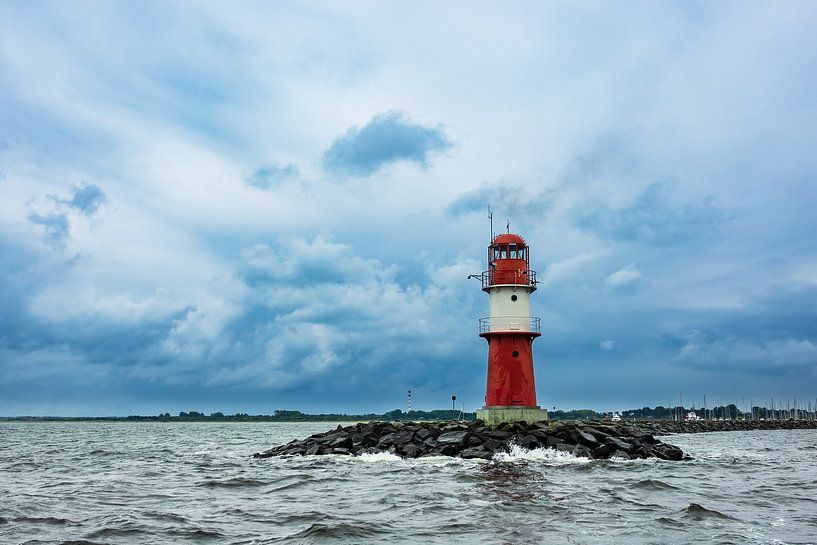 Mole an der Ostseeküste in Warnemünde par Rico Ködder