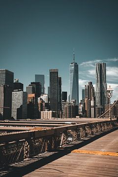 Brooklyn Bridge: een mijlpaal door de eeuwen heen van Endre Lommatzsch