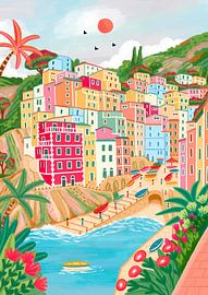 Riomaggiore by Nidhi Kachhadiya