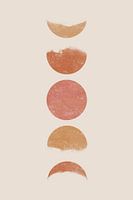 Moon phases - bright