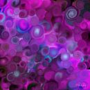 Abstrakte Kunst - Purple Dreams von Patricia Piotrak Miniaturansicht