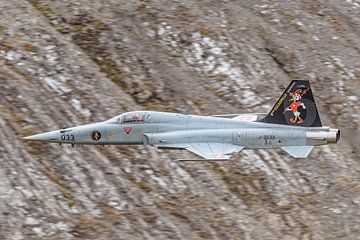 Northrop F-5E Tiger II van de Zwitserse Luchtmacht. van Jaap van den Berg