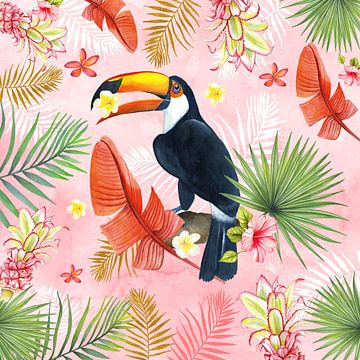 Toucan tropical by Geertje Burgers