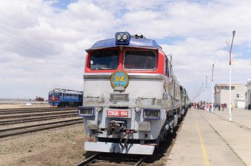 front mongolische trein  sur Robert Lotman