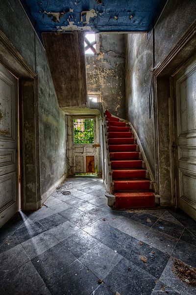 Rote Treppe von Chris de Gier