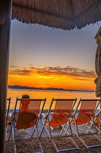 Plaats in de loge voor de zonsondergang