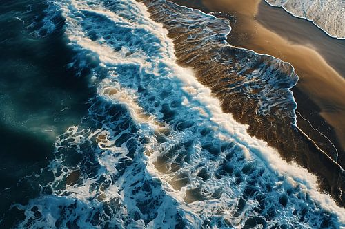 On the road by the sea