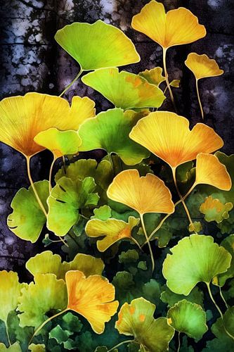 Ginko Biloba bladeren #ginko
