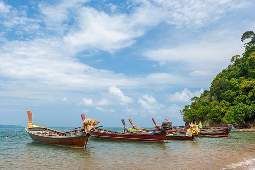 Fishing boats in Koh Lanta, Thailand