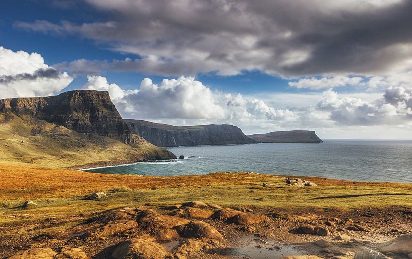 Neist Point auf der Isle of Skye in Großbritannien. Panorama Klippe. Schottland Highlands! von Jakob Baranowski - Photography - Video - Photoshop