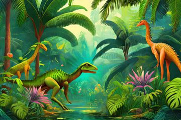 Dinosaurs by Uwe Merkel