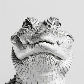 Krokodil von Poster Art Shop