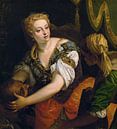 Judith met het hoofd van Holofernes, Paolo Veronese... van Meesterlijcke Meesters thumbnail