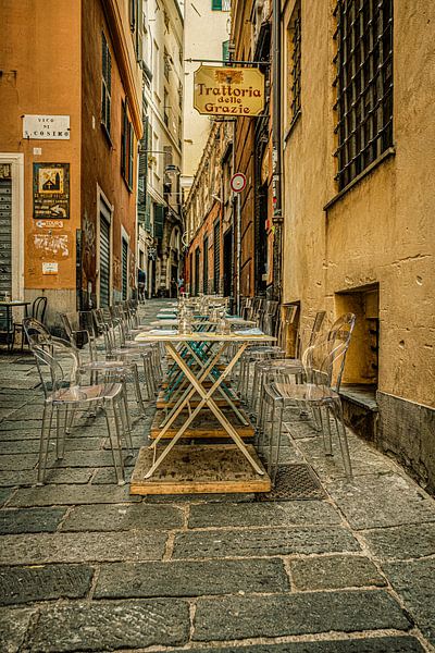 Streets of Genoa van Lima Fotografie