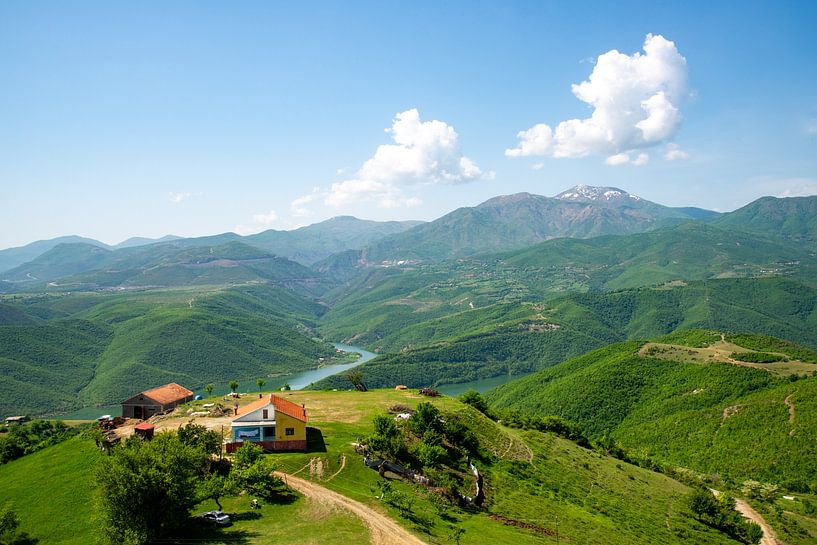landscape in northern Albania by Jan Fritz