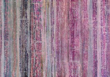 ABSTRACT-STRIPES-PINK van Kelly Durieu