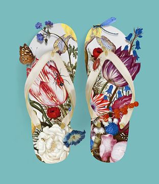 Summer Flip Flops van Marja van den Hurk