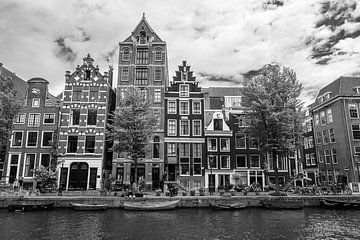 Amsterdam canal houses by Vincent de Moor