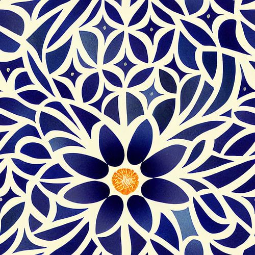 Azulejo pattern #V