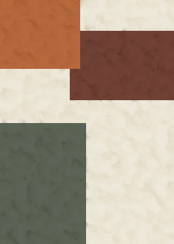 Modern Earthy Tones Abstract Geometric