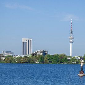 Buiten Alster , Hamburg van Torsten Krüger