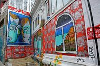 Art de rue coloré à Valparaiso au Chili par My Footprints Aperçu