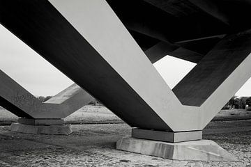 Waldschlösschenbrücke Dresden Sachsen von Dieter Ludorf