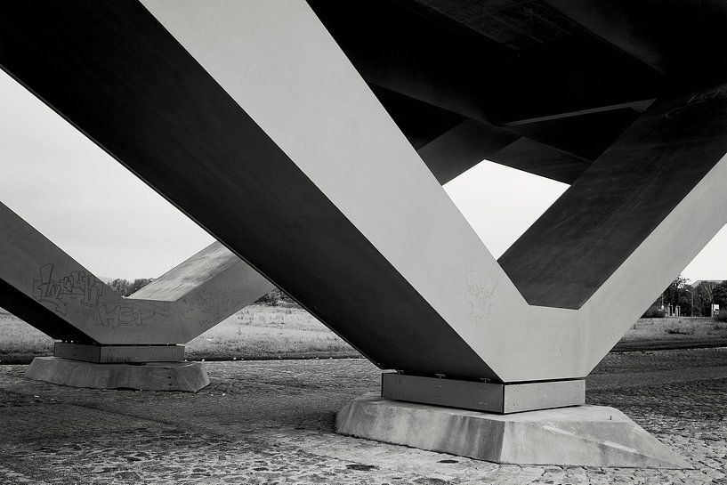 Pont Waldschlösschen Dresde Saxe par Dieter Ludorf