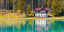 Panorama des Toblacher Sees von Henk Meijer Photography