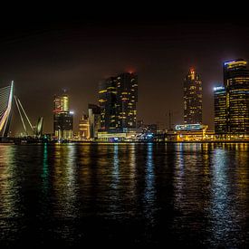 Skyline of Rotterdam sur olaf groeneweg