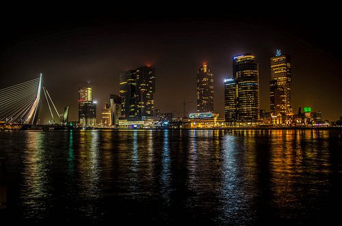Rotterdam at night