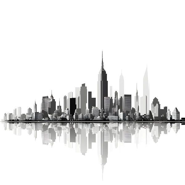 New York skyline by Artsy
