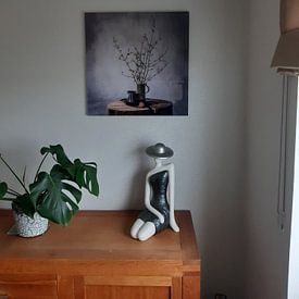 Photo de nos clients: Vieille nature morte hollandaise sur bois [carré]. par Affect Fotografie, sur aluminium