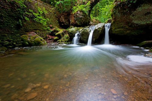 Schiessentumpel-Wasserfall in Luxemburg.