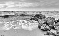 Golven in zwart-wit