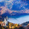 L'automne au château de Neuschwanstein sur Henk Meijer Photography