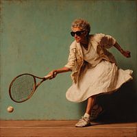 Tennisspiel