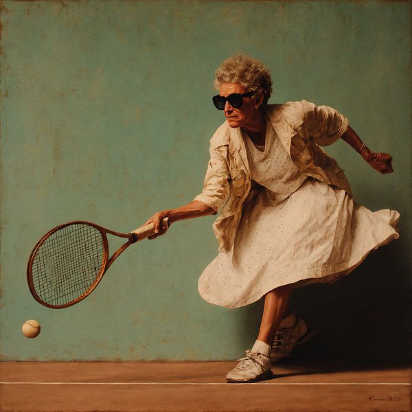 Tennisspiel von Joost Berndes