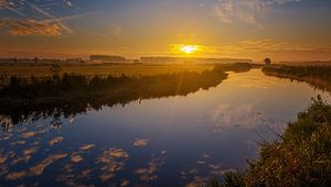 Zonsopkomst Rhenen van Sander Peters