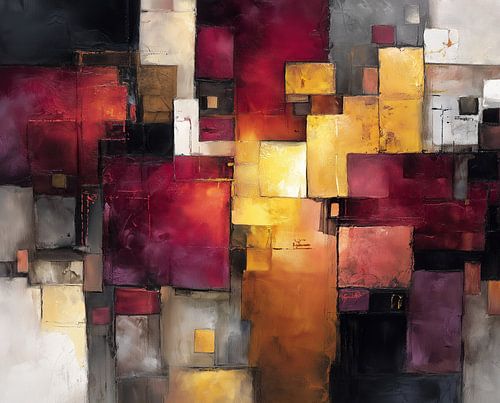 Blocs d'or et ombre