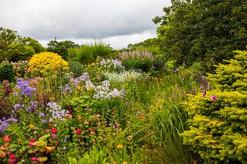 Merriments Tuinen, East Sussex, Engeland van Lieuwe J. Zander